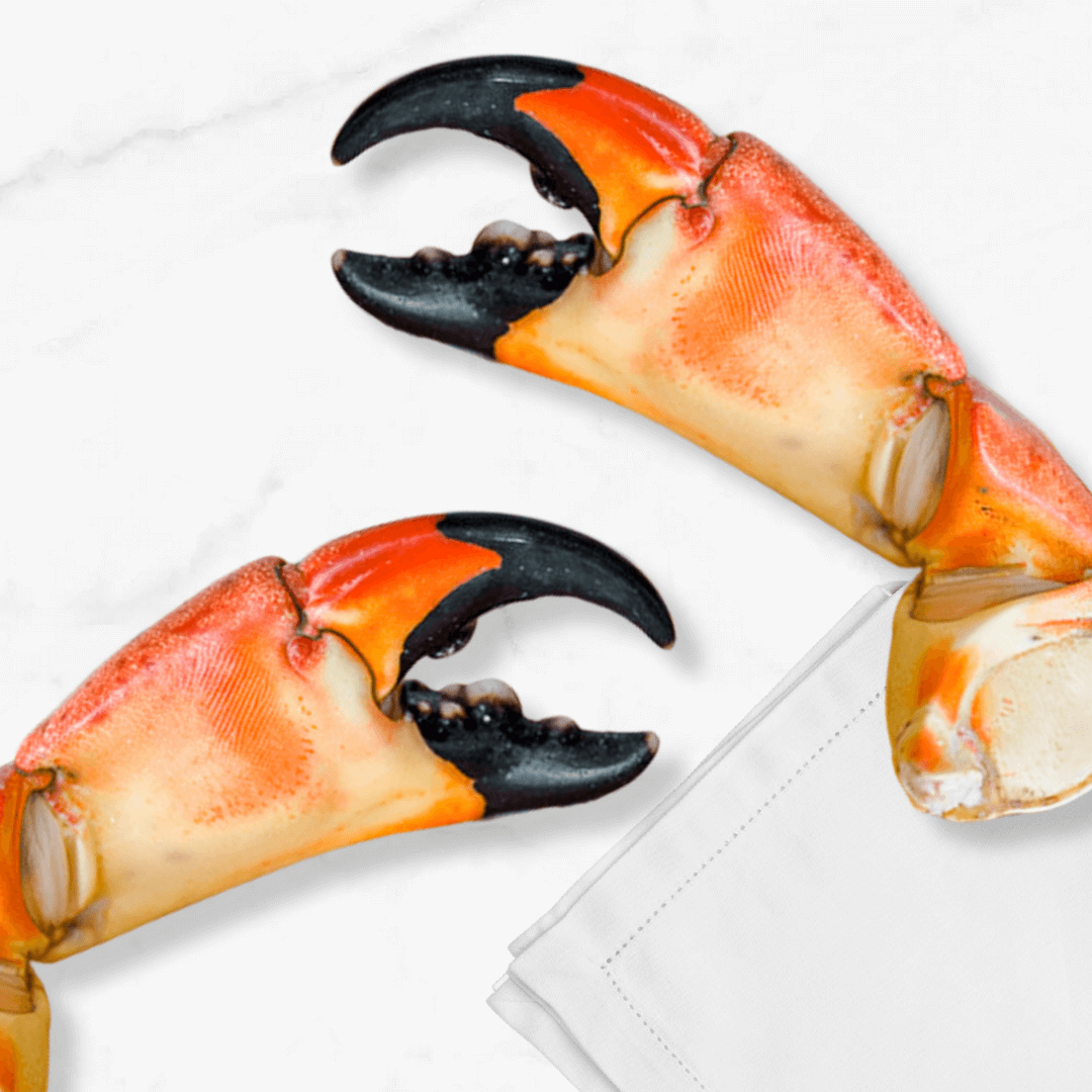 How many stone crab claws in a pound