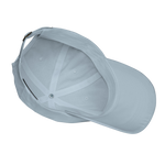 White baseball cap on a white background